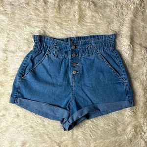 Polo Jean Shorts